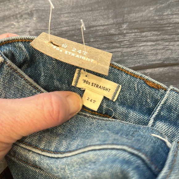 Madewell The '90s Straight Jean | size 24T - Picture 10 of 15